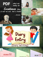 Class 8-Diary Entry