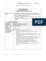 Banking Course Outline