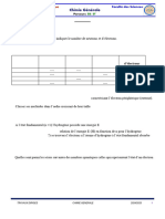 TD - Chimie Générale - SBST - UGA2025