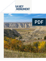 Maah Daah Hey National Monument Proposal