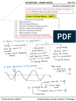 N Wave Motion Short Notes - Eduniti - 241121 - 174110