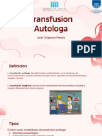 11 Tranfusion Autologa