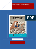 PDF Test Bank For PSYCH 6th Edition Rathus Download