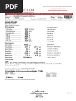 Hemograma: Eritrograma