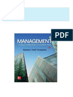 Instant Download For Test Bank For Management: Leading &amp Collaborating in A Competitive World 13th Edition 2024 Full Chapters in PDF