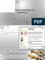 1505-Storage Guidelines of Chemicals