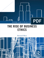 The Rise of Business Ethics - Bernard Mees