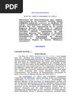 Province of Maguindanao Del Norte v. Bureau of Local Government Finance, G.R. No. 265373, (November 13, 2023)