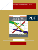 Discrete Mathematics 4th Edition B.S. Vatsa Download PDF