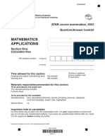 2023 MAA Examination Calculator