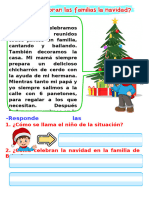 F. ¿Cómo Celebran Las Familias La Navidad