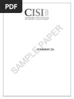 CIS2 V23 Sample Paper