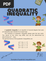 G9 Quadratic Inequality