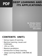 Deep Learning and Its Applications