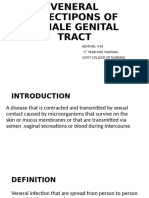 Veneral Infectipons of Female Genital Tract