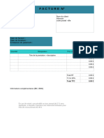 Modele Facture Excel