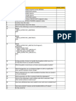 SQL Questions Sample 2020