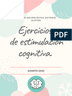 Ejercicios de Estimulación Cognitiva.