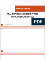 Advanced Database Chapter Three