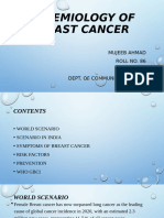 Epidemiology of Breast Cancer PSM