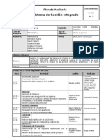 Plan de Auditoría