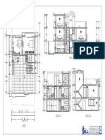 Arquitectura - Proyecto Unifamiliar - Lizbeth Elena Salinas Soto - Azotea y Cortes