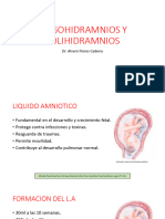 Oligohidramnios y Polihidramnios