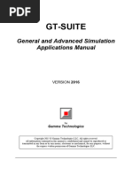 General and Advanced Simulation