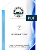 Structural Theory Module 1