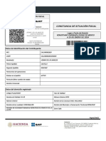 Constancia de Situación Fiscal
