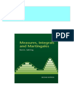 Measures Integrals and Martingales 2nd Edition Ren L. Schilling Ebook All Chapters PDF