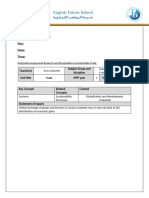 Criterion B and C Summative Task Sheet Trade