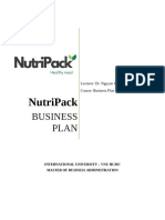 Group 1 - NutriPack - Draft