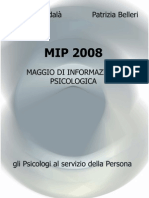 MIP 2008 Maggio Di Informazione Psicologica