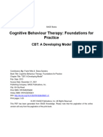 Cognitive Behaviour Therapy Foundations For Practice Third Edition - I96