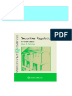 Full Download Examples Explanations For Securities Regulation Alan R. Palmiter PDF