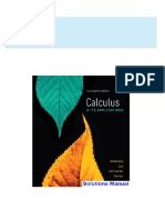 Free Access To Calculus and Its Applications 14th Edition Goldstein Solutions Manual Chapter Answers