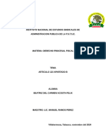 Ensayo Sobre Articulo 123 Apartado B