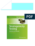 (FREE PDF Sample) Teratogenicity Testing Methods and Protocols Methods in Molecular Biology 2753 Luís Félix Ebooks