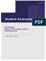 HLTENN036 Student Assessment V3.1 Oct 2023 Assessment Task 1