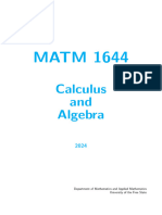 MATM1644 Module Guide 2024