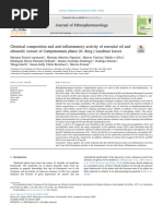 Chemical Composition and Anti-Inflammatory Activity of Essential Oil and Ethanolic Extract of Campomanesia Phaea (O. Berg.) Landrum Leaves