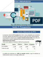 Sesión 9 Presupuesto