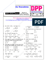 Solutions of Triangle DPP