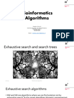 2024 Bioinformatics Algorithms Day 3 - 4