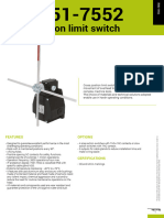 Position Limit Switch 7551-7552