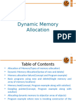 Dynamic Memory Allocation