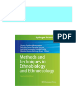 Full Download Methods and Techniques in Ethnobiology and Ethnoecology Ulysses Paulino Albuquerque PDF