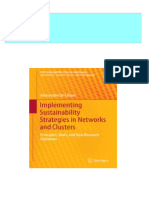 Implementing Sustainability Strategies in Networks and Clusters Principles Tools and New Research Outcomes 1st Edition Alessandra de Chiara