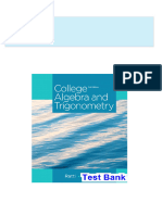 Instant Download College Algebra and Trigonometry 3rd Edition Ratti Test Bank PDF All Chapter